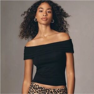 Reformation Rosaline Off-The-Shoulder Top